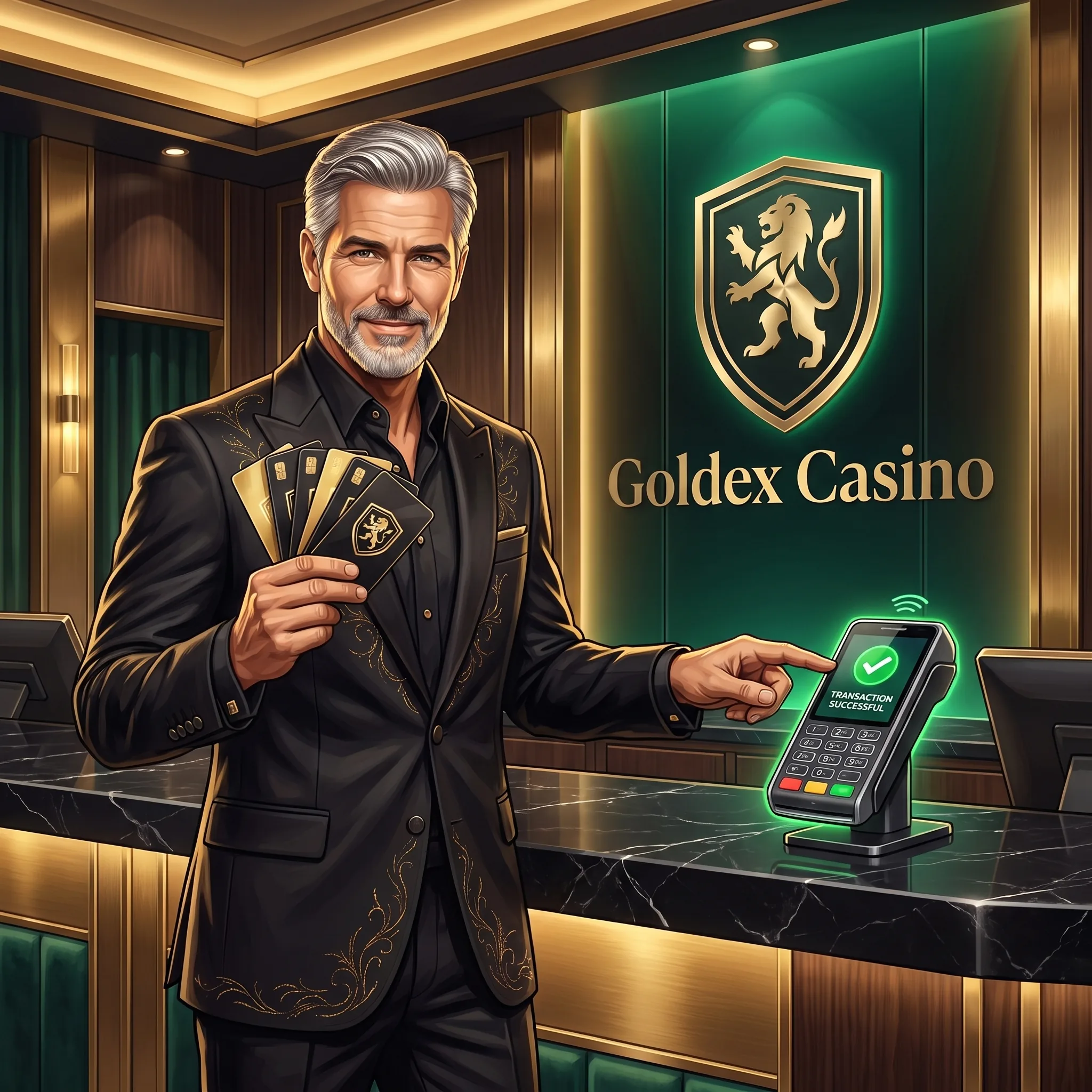 Goldex payment terminal